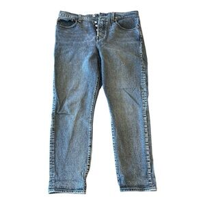 Levi's Washed Black Wedgie Fit Jeans